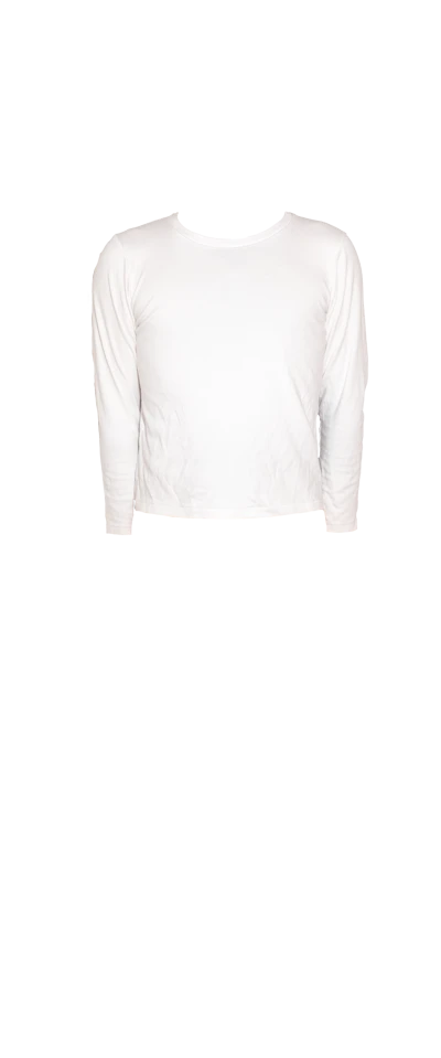 Uniqlo White Long Sleeve Sweatshirt